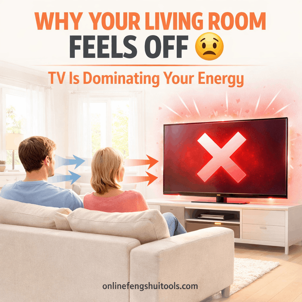 What are the issues in Living Room TV placement 