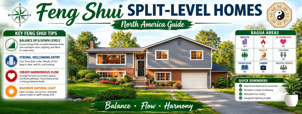 How to Feng Shui Split Level Homes