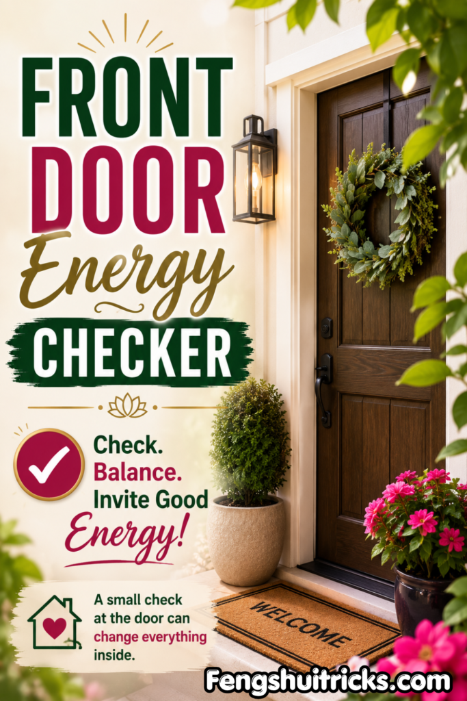 Main door energy checker tool