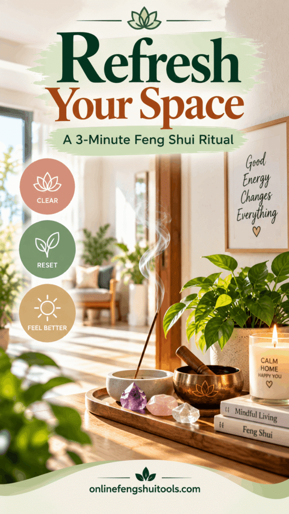 eng Shui Weekly Energy Cleansing Ritual