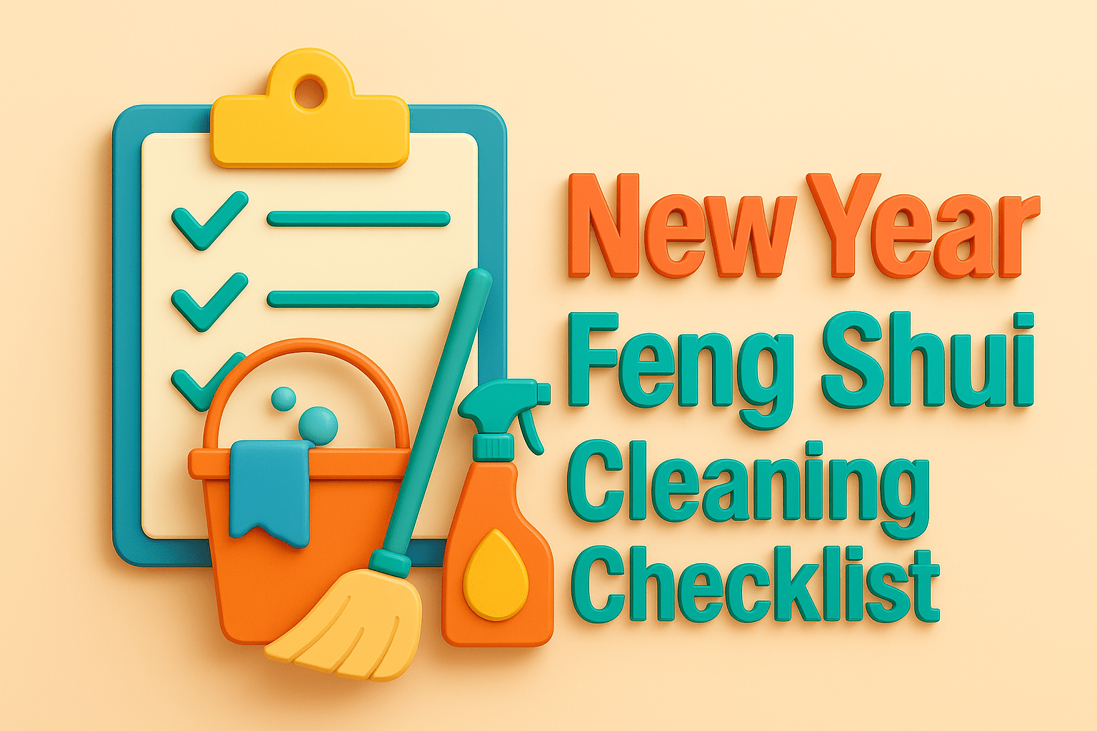 New Year Feng Shui Cleaning Checklist Calculator (2026)
