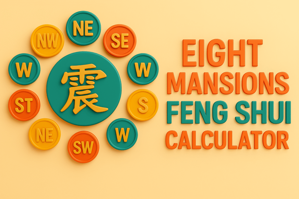 Eight Mansions Feng Shui Calculator Eight Mansions Feng Shui Calculator