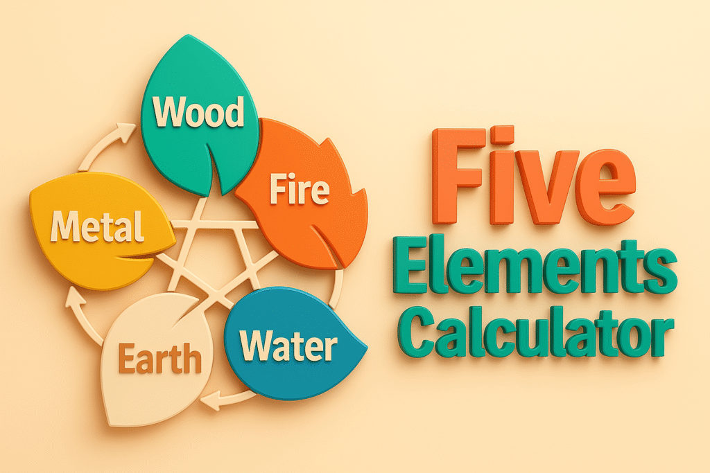 five elements calculator five elements calculator