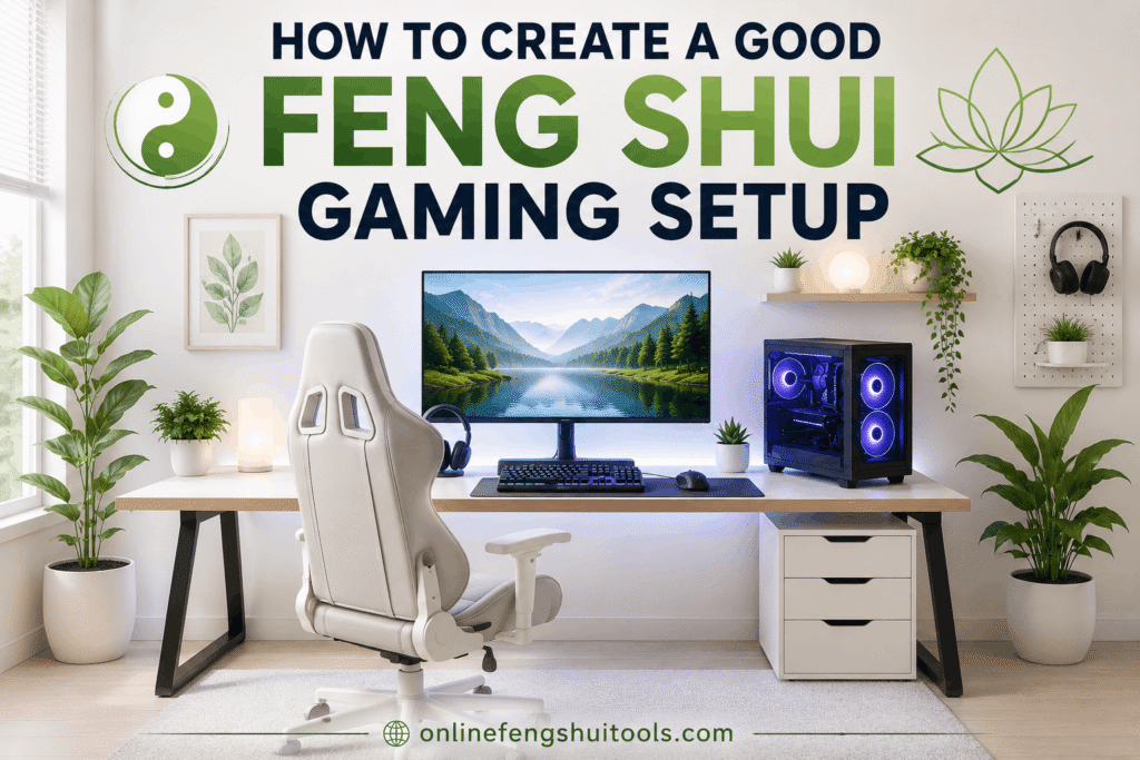 Gaming Room Feng Shui Tips