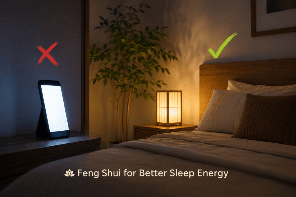 Feng Shui for Screen Time & Sleep Energy